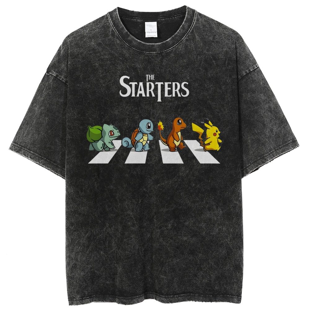 Unisex Vintage Washed T-Shirt|Pokémon
