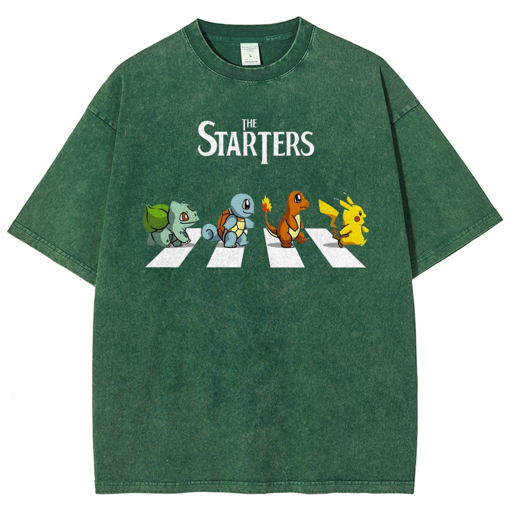 Unisex Vintage Washed T-Shirt|Pokémon