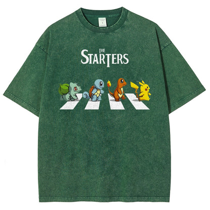 Unisex Vintage Washed T-Shirt|Pokémon
