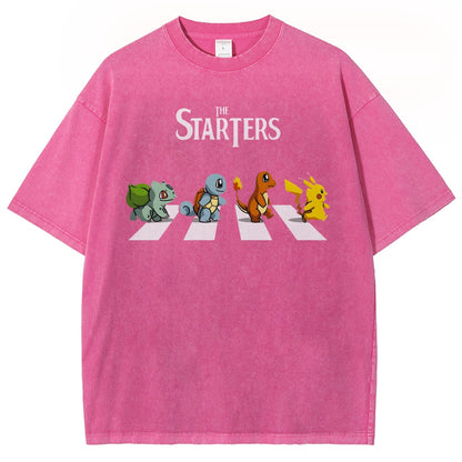 Unisex Vintage Washed T-Shirt|Pokémon