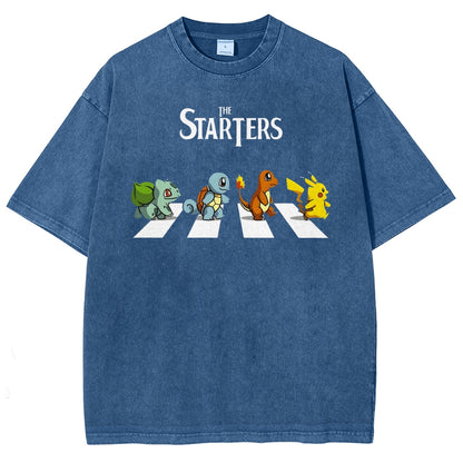 Unisex Vintage Washed T-Shirt|Pokémon