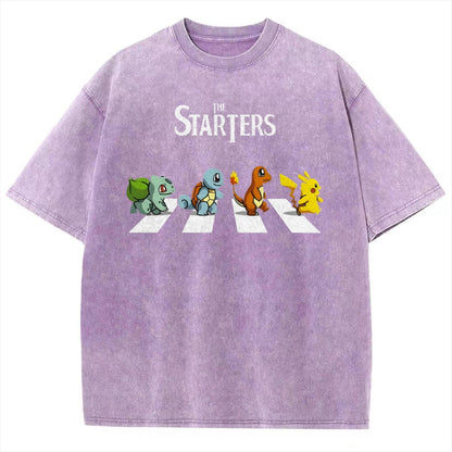 Unisex Vintage Washed T-Shirt|Pokémon
