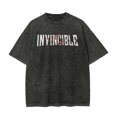 Vintage Oversized T-Shirt Invincible