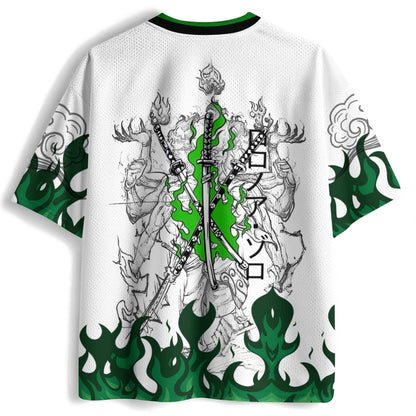 One Piece Roronoa Zoro Luffy Anime Football Jersey