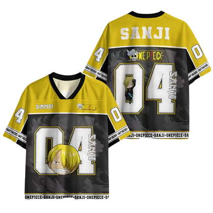 ONE PIECE Anime Football Jersey
