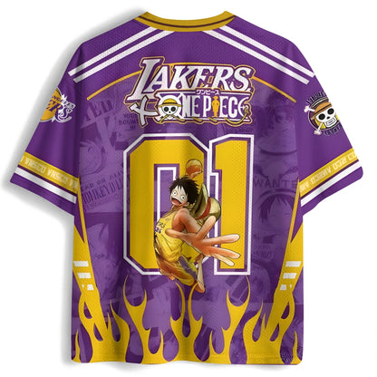 ONE PIECE Anime Football Jersey