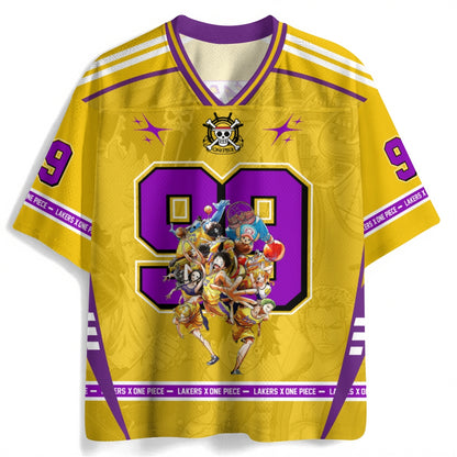 ONE PIECE Anime Football Jersey