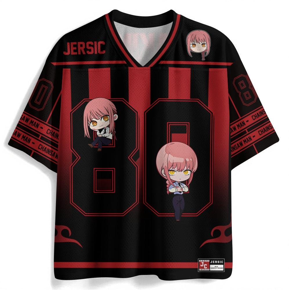 Chainsaw Man Anime Football Jersey