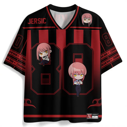 Chainsaw Man Anime Football Jersey