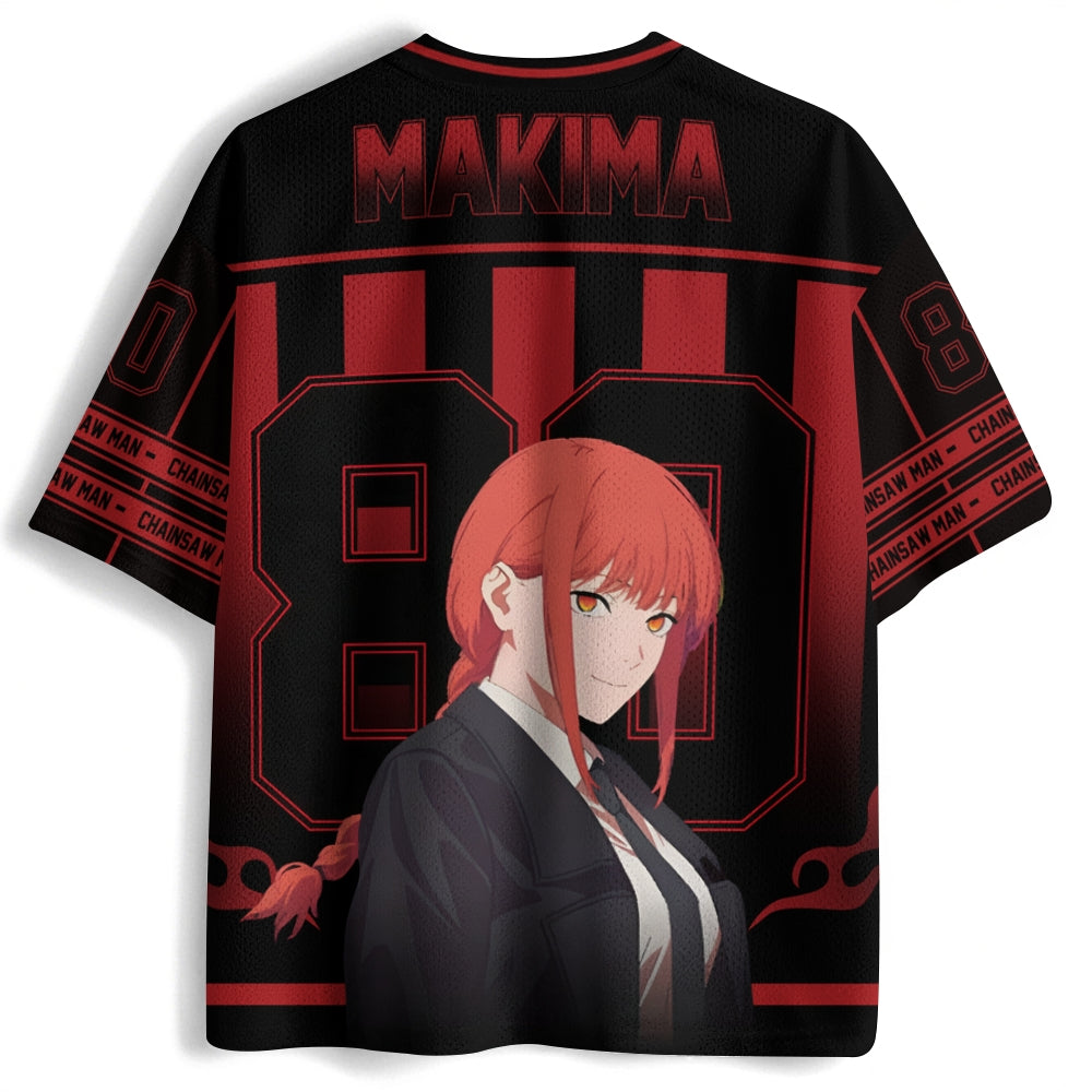 Chainsaw Man Anime Football Jersey