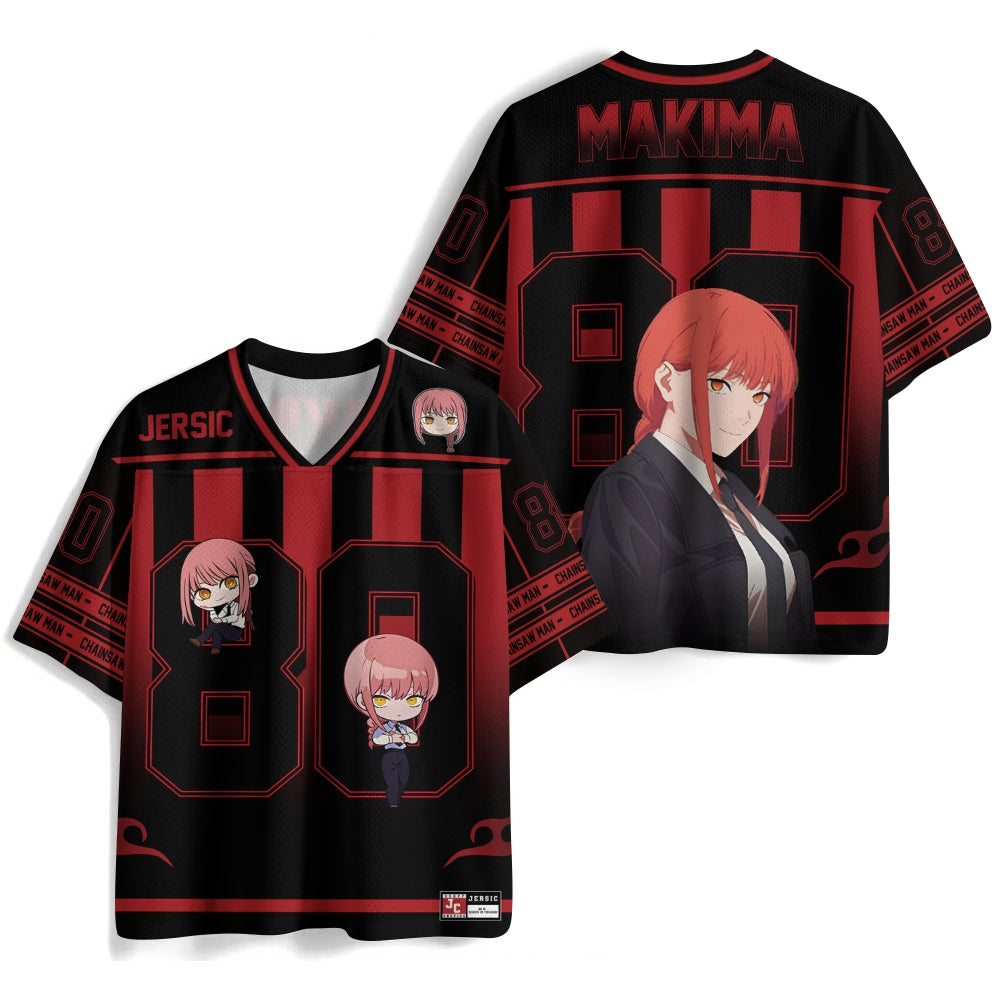 Chainsaw Man Anime Football Jersey