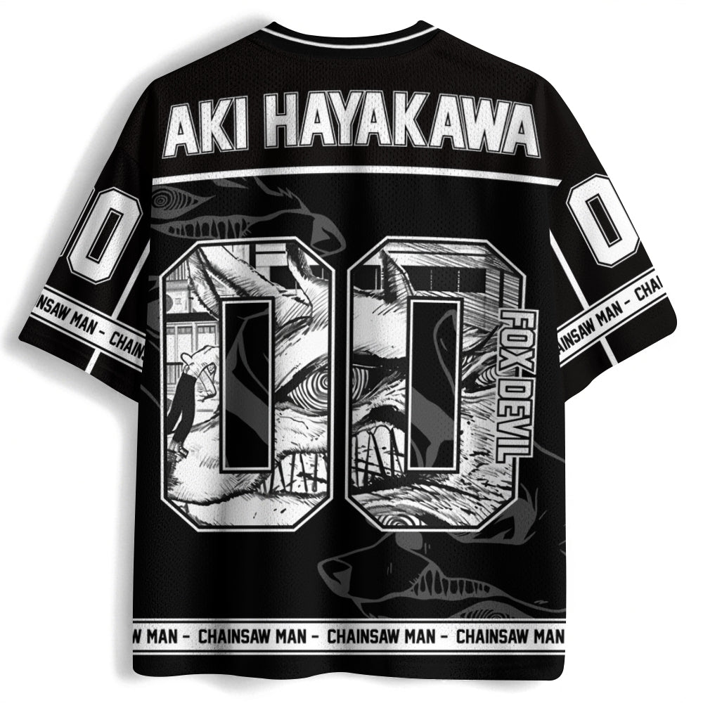 Chainsaw Man Anime Football Jersey