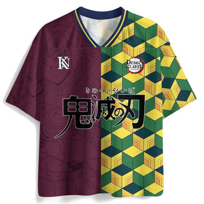Demon Slayer Anime Football Jersey