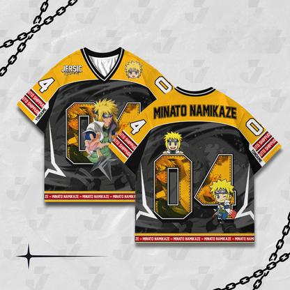 Naruto Anime Football Jersey