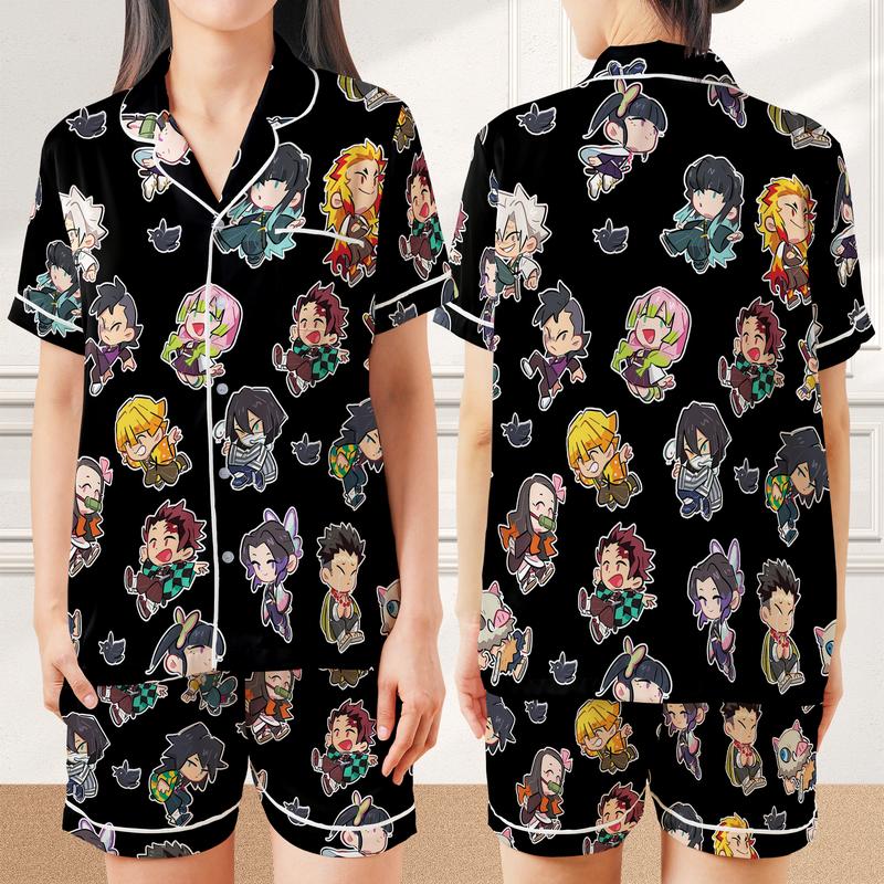Demon Slayer Pajama Set