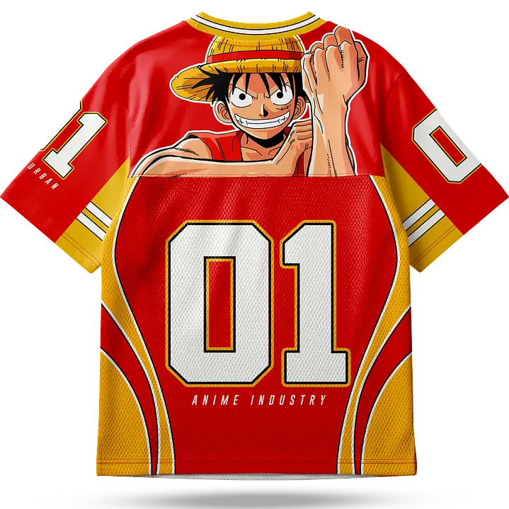 ONE PIECE Anime Football Jersey