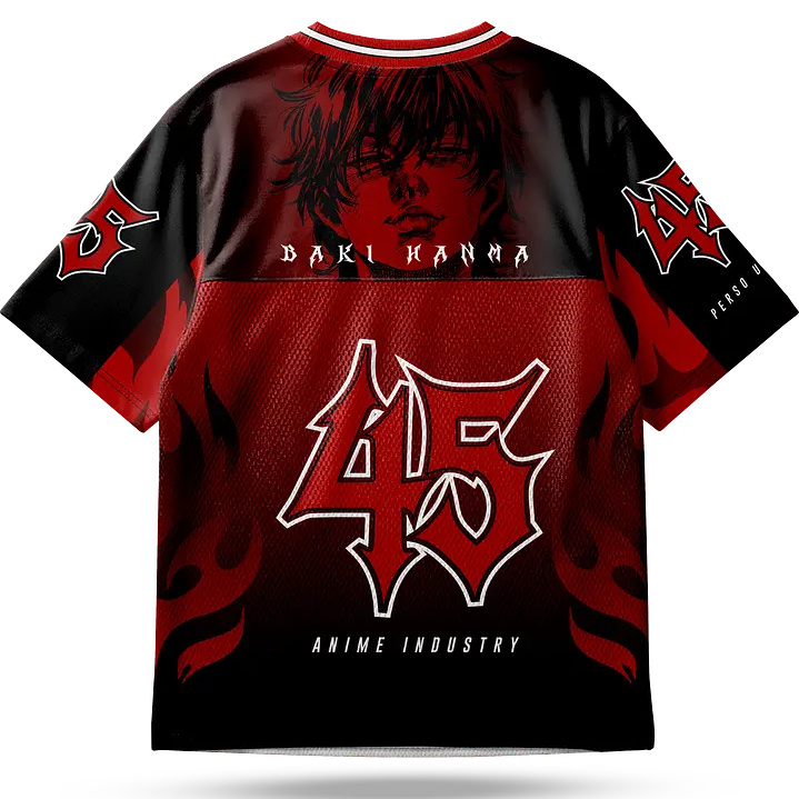 HANMA Anime Football Jersey