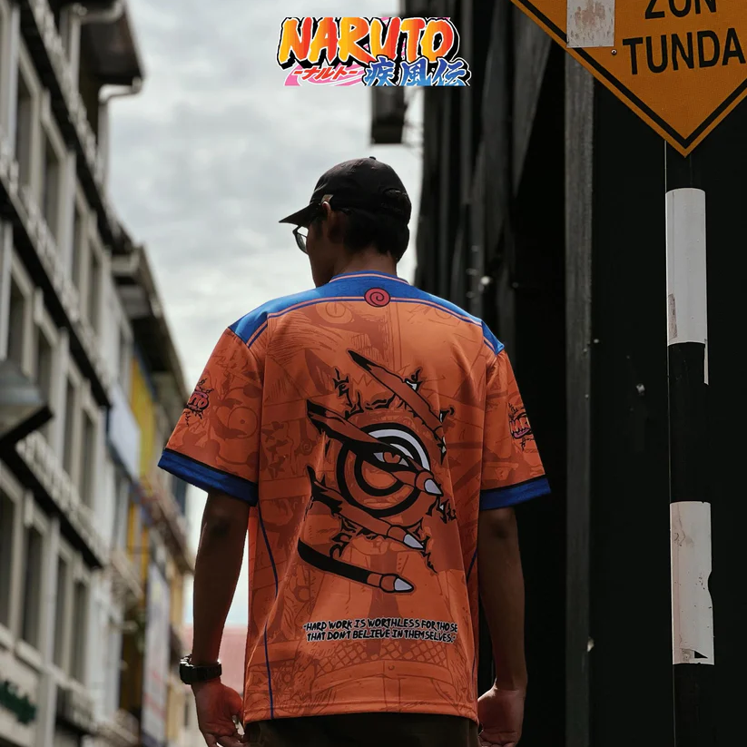 Naruto Anime Football Jersey