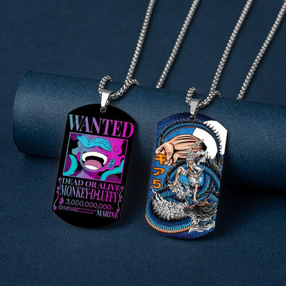 "Wanted" One Piece Necklace – Personalized Pendant