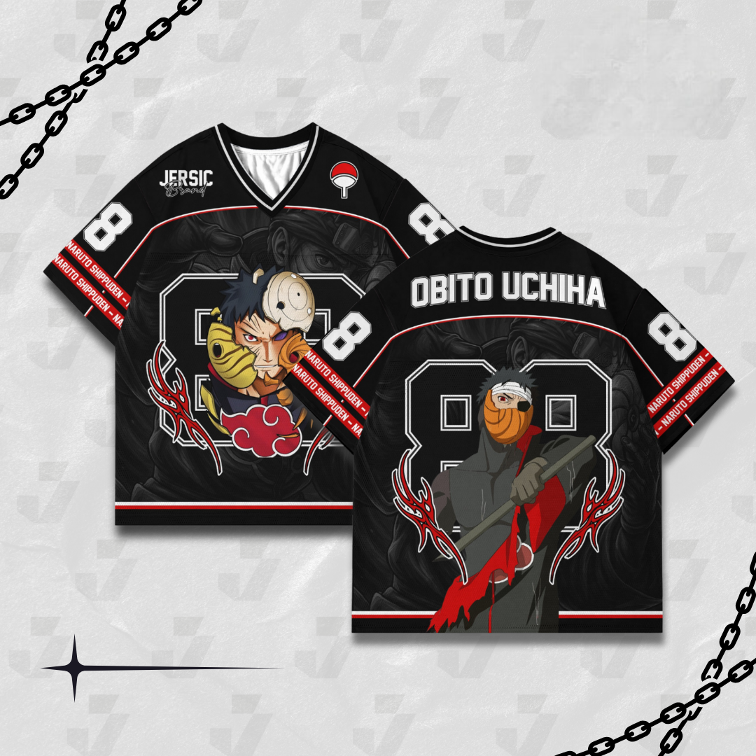 Naruto Anime Football Jersey