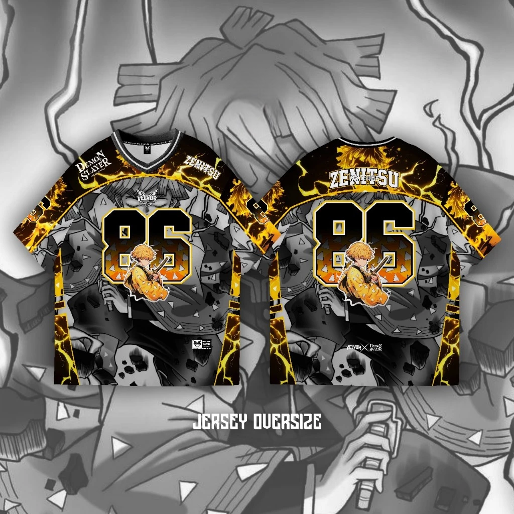 Demon Slayer Anime Football Jersey