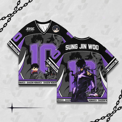Sololeveling Anime Football Jersey