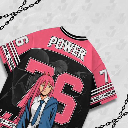 Chainsaw Man Anime Football Jersey