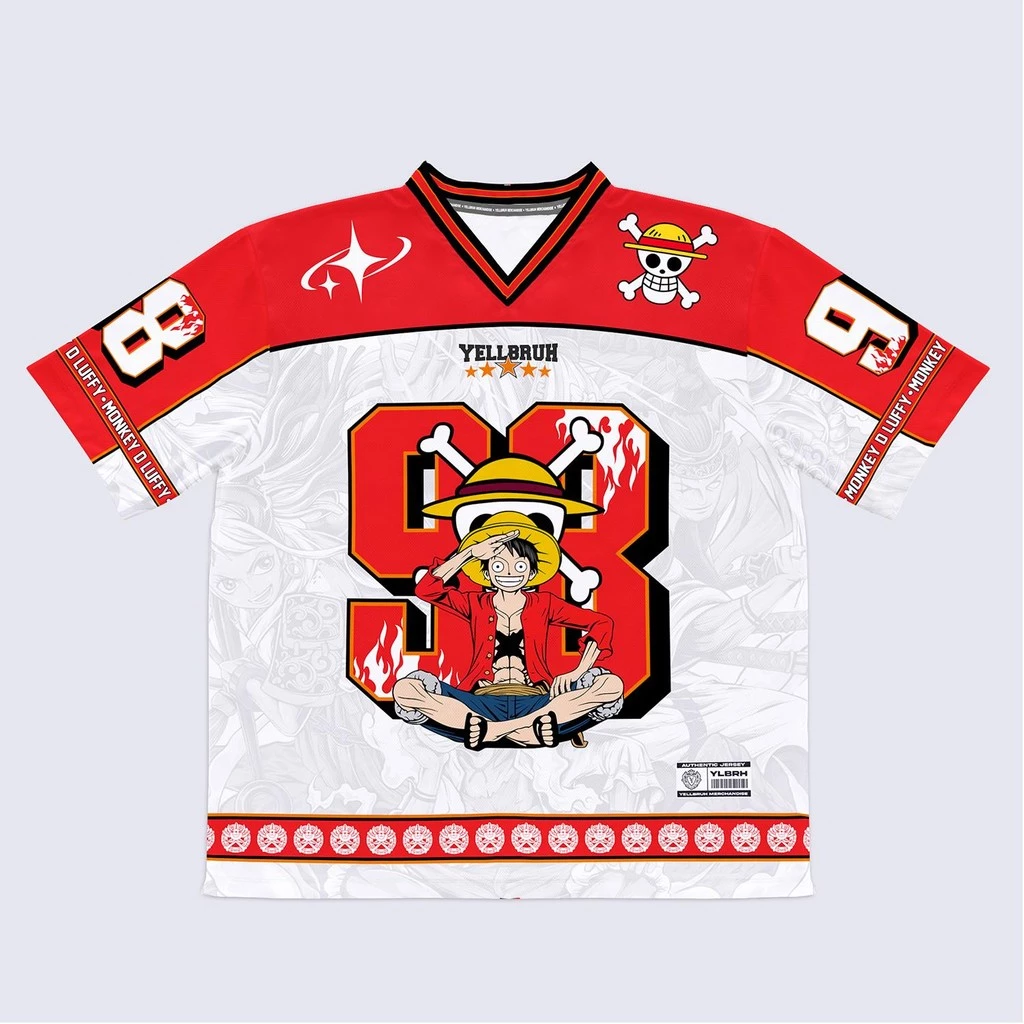 One Piece Anime Football Jersey