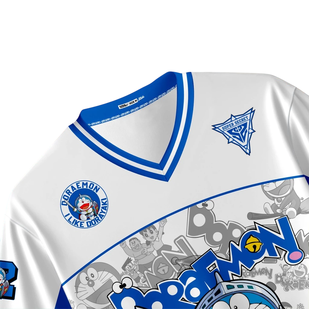 Doraemon Anime Football Jersey